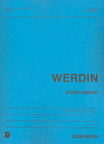 DIVERTIMENTO FUER  ALTBLOCKFLOETE (FL) UND  VIOLA