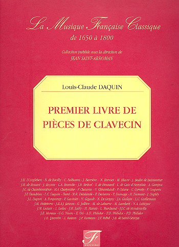 Premier livre de pieces de clavecin  Faksimile  