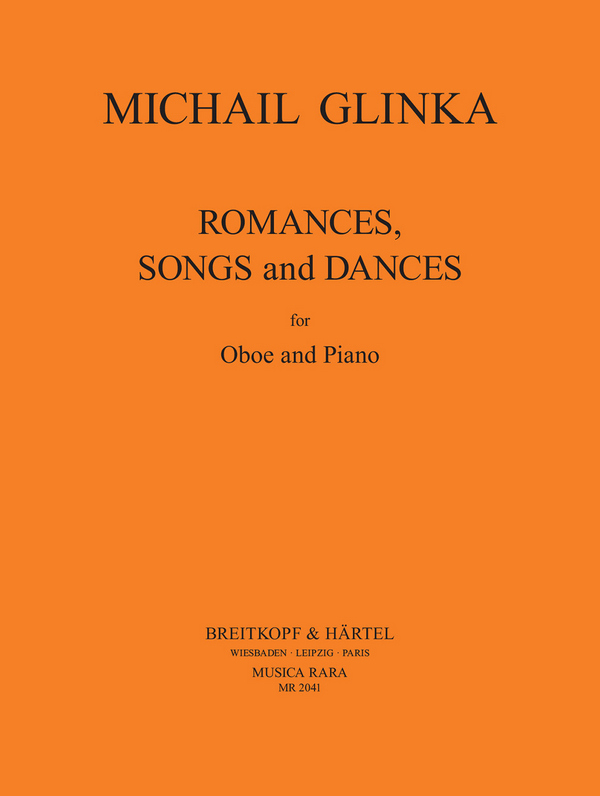 Romances, Songs and Dances  for oboe and piano  