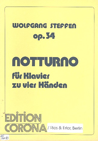 Notturno op.34 für Klavier zu  4 Händen  