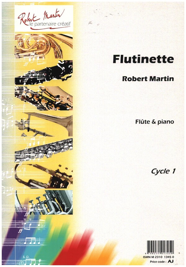 Flutinette pour flute (hautbois)  et piano  