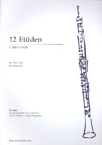 12 Etüden  für Oboe  