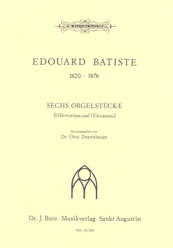 6 Orgelstücke - Offertorium und 5 Elevations&nbsp;&nbsp;&nbsp;&nbsp;