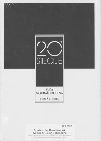 Streichtrio  Partitur und Stimmen  