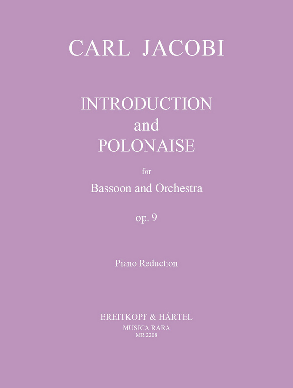 Introduction and Polonaise op.9  for basson and piano  