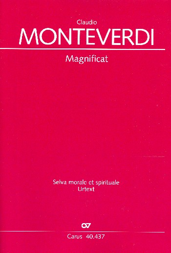 Magnificat a 8 voci con 6 istromenti&nbsp;&nbsp;für gem Chor, Streicher, Posaunen und Bc&nbsp;&nbsp;Partitur