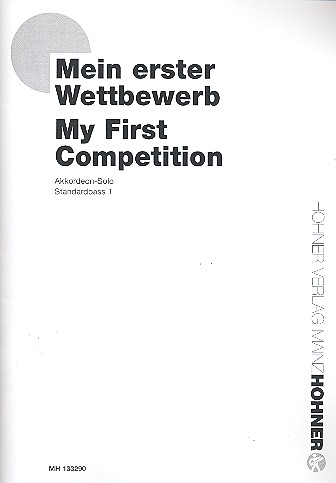 Mein erster Wettbewerb Band 1  für Akkordeon  