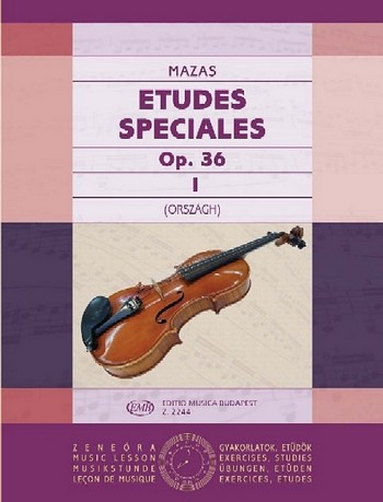 Etüden op.36 Band 1  für Violine  