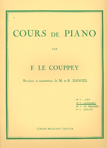 Cours de piano vol.2 Alphabet&nbsp;&nbsp;&nbsp;&nbsp;