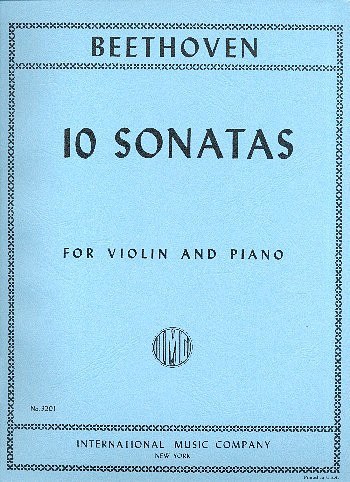 Ten Sonatas&nbsp;&nbsp;for violin and piano&nbsp;&nbsp;