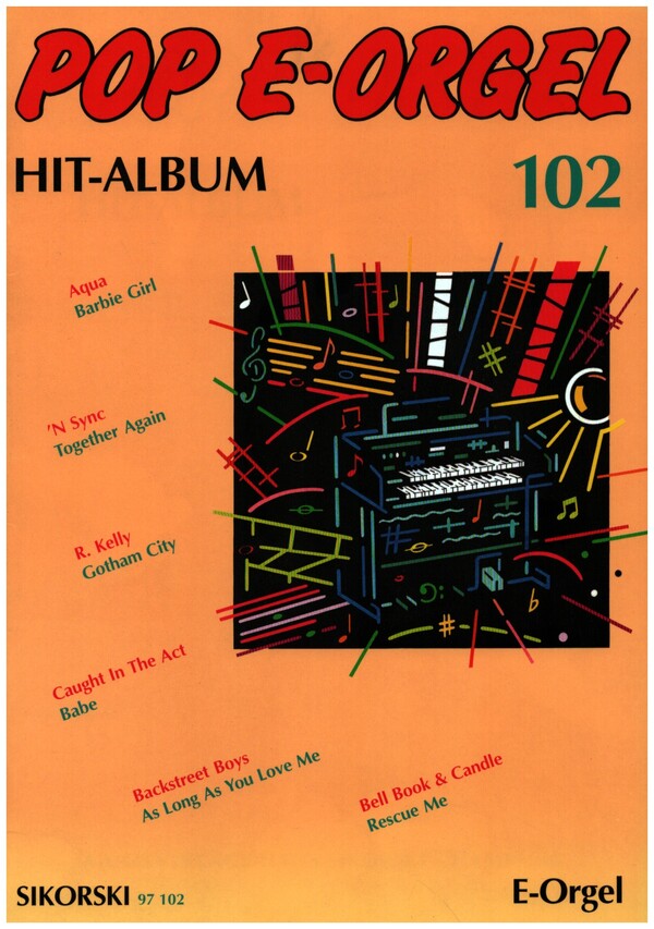 POP E-ORGEL HIT-ALBUM BAND 102&nbsp;&nbsp;&nbsp;&nbsp;