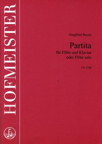 Partita op.27,1 für Flöte und  Klavier oder Flöte solo  