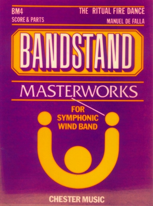 The Ritual of the Fire Dance&nbsp;&nbsp;for symphonic band&nbsp;&nbsp;score and parts