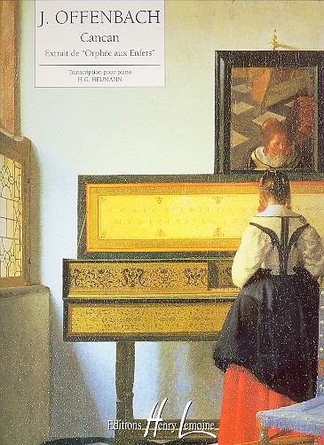 Cancan pour piano, extrait de&nbsp;&nbsp;orphee aux enfers&nbsp;&nbsp;