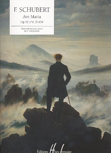 Ave Maria op.52,6 D839   pour piano  