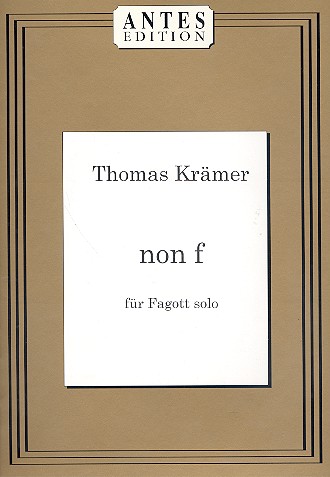 Non F für Fagott solo    