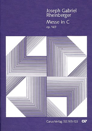 Messe C-Dur op.169 &nbsp;&nbsp;für Soli (SATB), gem Chor und Orchester&nbsp;&nbsp;Klavierauszug