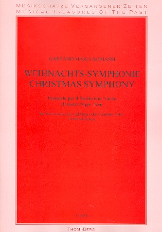 Weihnachts-Sinfonie  für Streichorchester (Orgel/Cembalo ad lib)  Partitur