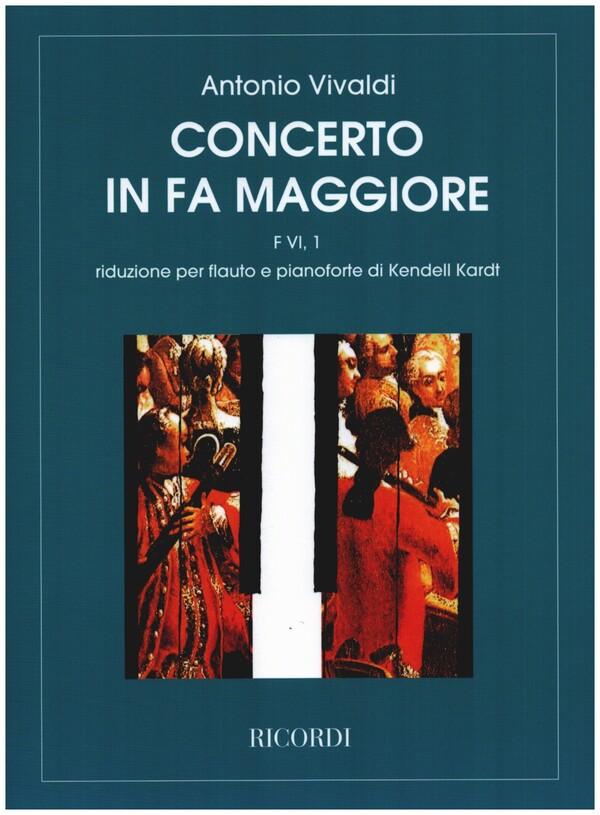 Concerto fa maggiore F.6,1&nbsp;&nbsp;per flauto e pianoforte&nbsp;&nbsp;