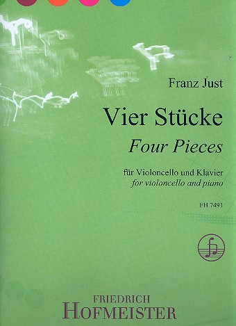4 Stücke  für Violoncello und Klavier  