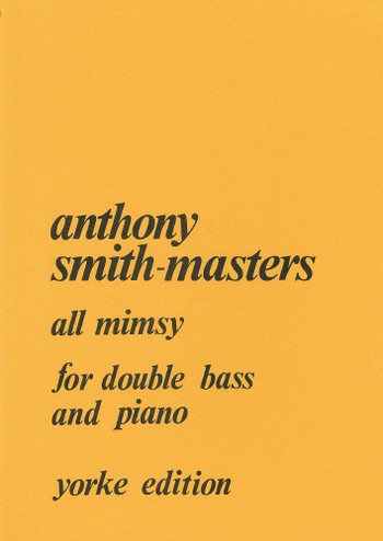 All Mimsy for double bass and  piano  