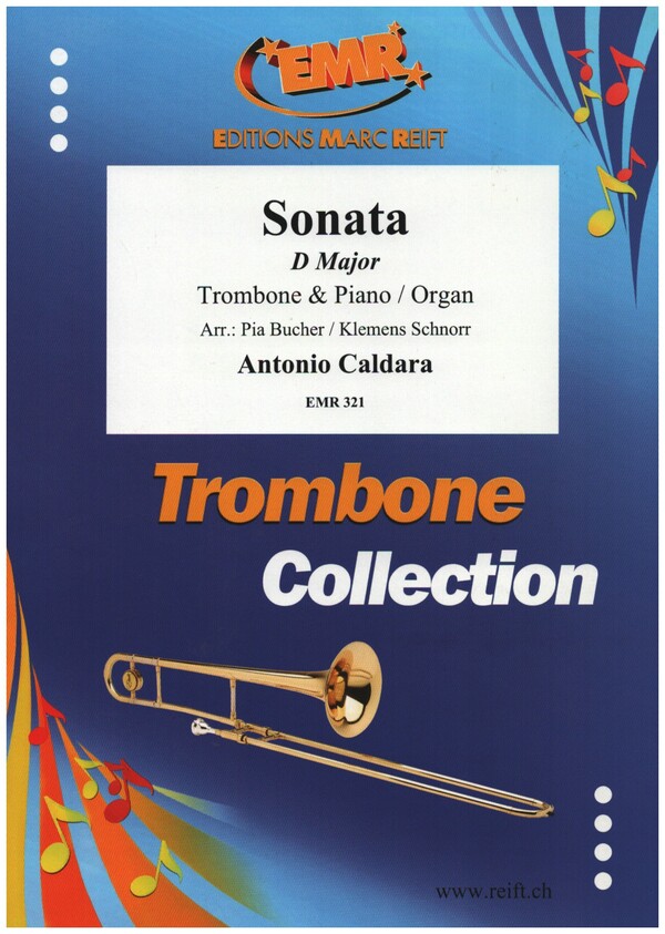 Sonate D-Dur&nbsp;&nbsp;für Posaune und Klavier (Orgel)&nbsp;&nbsp;