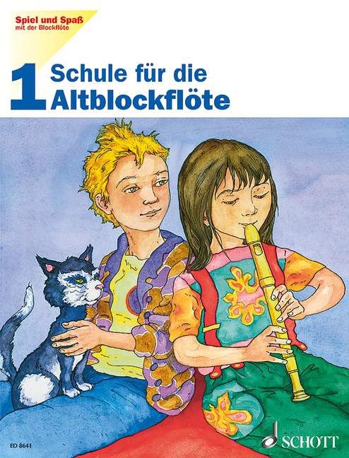 Spiel und Spass mit der Blockflöte Band 1 - Schule&nbsp;&nbsp;für Altblockflöte&nbsp;&nbsp;