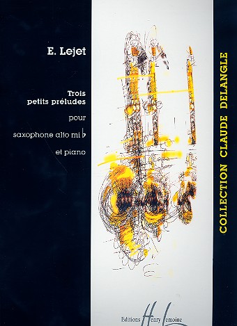 3 petits préludes pour saxophone&nbsp;&nbsp;alto et piano&nbsp;&nbsp;