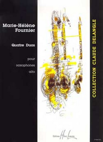 4 DUOS POUR 2 SAXOPHONES ALTO&nbsp;&nbsp;DELANGLE, C., ED.&nbsp;&nbsp;