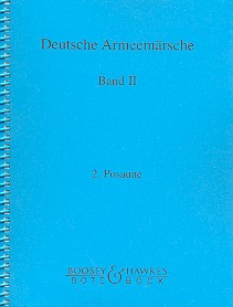 Deutsche Armeemärsche Band 2  für Blasorchester  Posaune 2