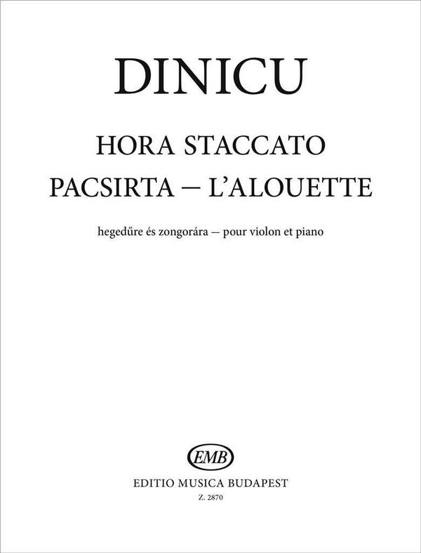 Hora staccato für Violine&nbsp;&nbsp;und Klavier&nbsp;&nbsp;