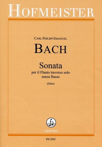 Sonate a-Moll  für Flöte  