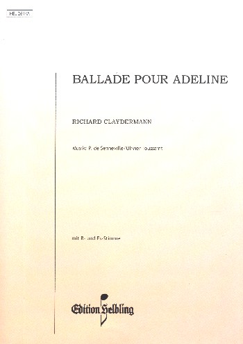 Ballade pour Adeline für Akkordeon&nbsp;&nbsp;(mit B- und Es-Stimmen)&nbsp;&nbsp;