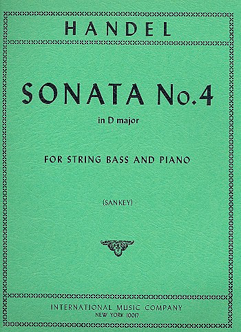 Sonata D major no.4&nbsp;&nbsp;for string bass and piano&nbsp;&nbsp;