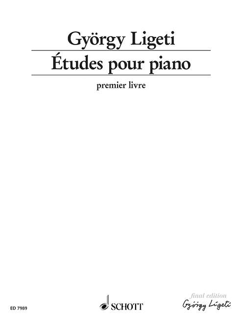 Études vol. 1  pour piano  