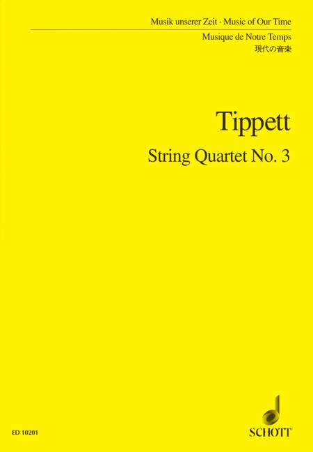 String Quartet No.3&nbsp;&nbsp;&nbsp;&nbsp;Study score
