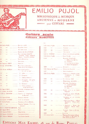 Fantasia Nr.1  für Gitarre  