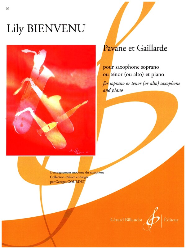 Pavane et gaillarde&nbsp;&nbsp;pour saxophone soprano (tenor, alto) et piano&nbsp;&nbsp;