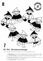 Bi-Ba-Butzenzwerge  Ein Singspiel für die Kleinsten  Partitur
