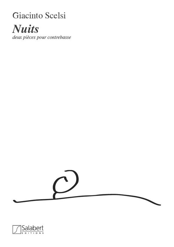 Nuits  2 pieces pour contrebasse  