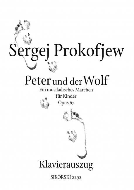 Peter und der Wolf op.67  Klavierauszug  Ein musikalisches Märchen für Kinder