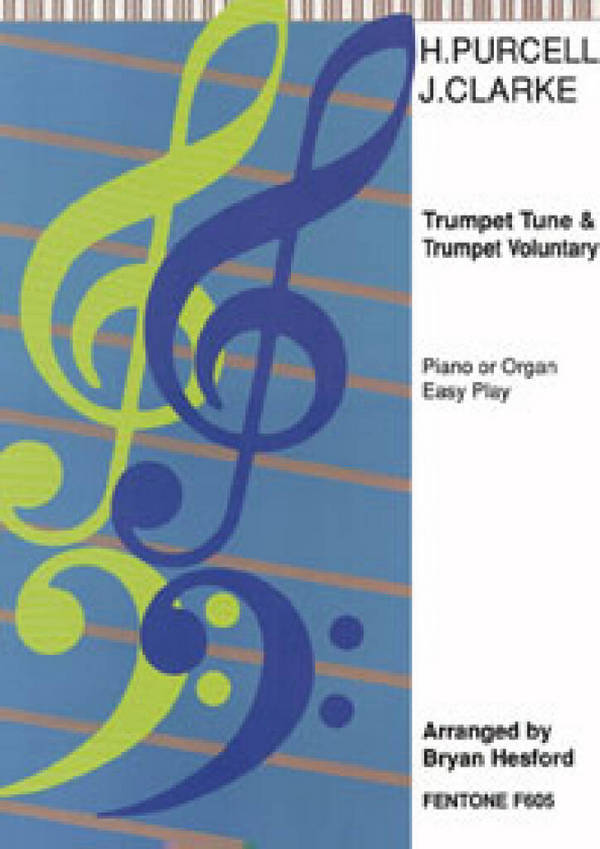 Trumpet Tune and Trumpet Voluntary&nbsp;&nbsp;for piano or organ (easy play)&nbsp;&nbsp;