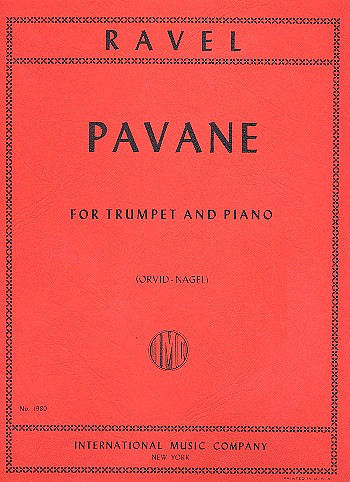 Pavane&nbsp;&nbsp;for trumpet and piano&nbsp;&nbsp;