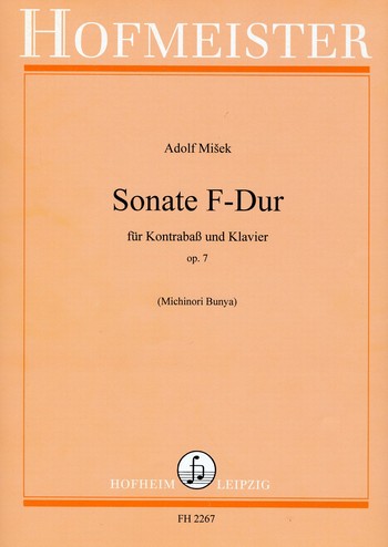 Sonate F-Dur op.7   für Kontrabass und Klavier  