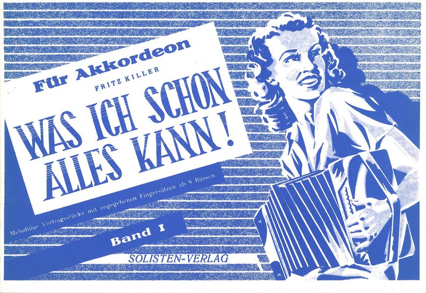 Was ich schon alles kann Band 1&nbsp;&nbsp;für Akkordeon&nbsp;&nbsp;