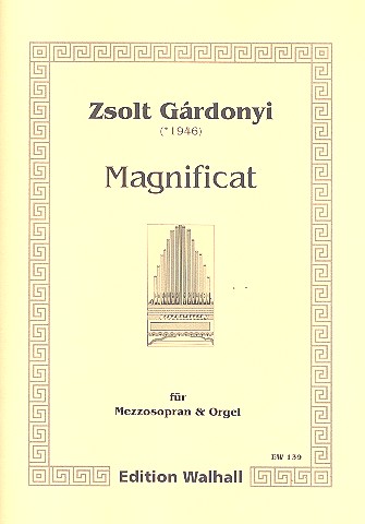 Magnificat  für Mezzosopran und Orgel (dt)  