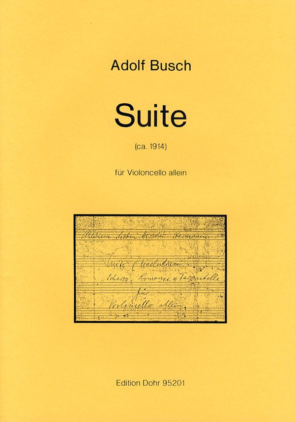 Suite für Violoncello solo    