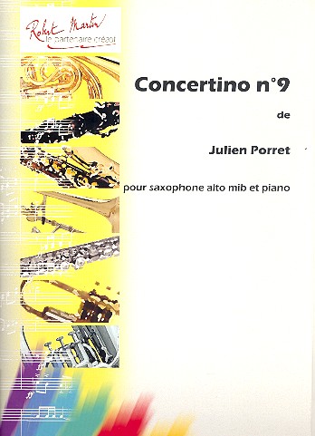 Concertino no.9&nbsp;&nbsp;pour saxophone alto mib et piano&nbsp;&nbsp;