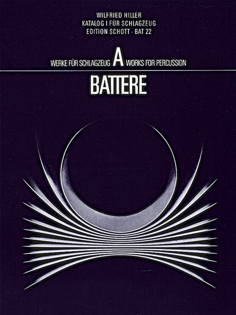 Katalog I  für Schlagzeug  Spielpartitur