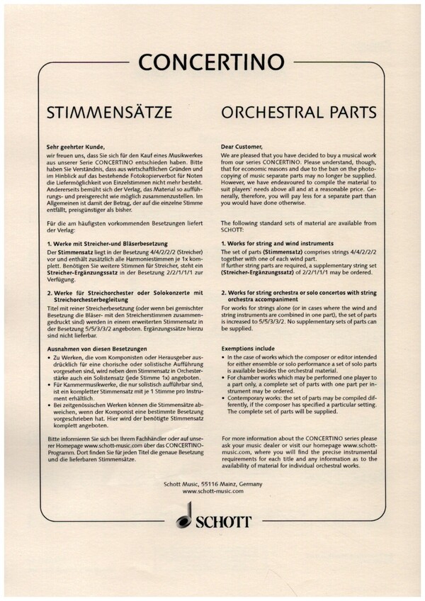 Andante und Rondo ungarese  für Viola und Orchester  Harmonie